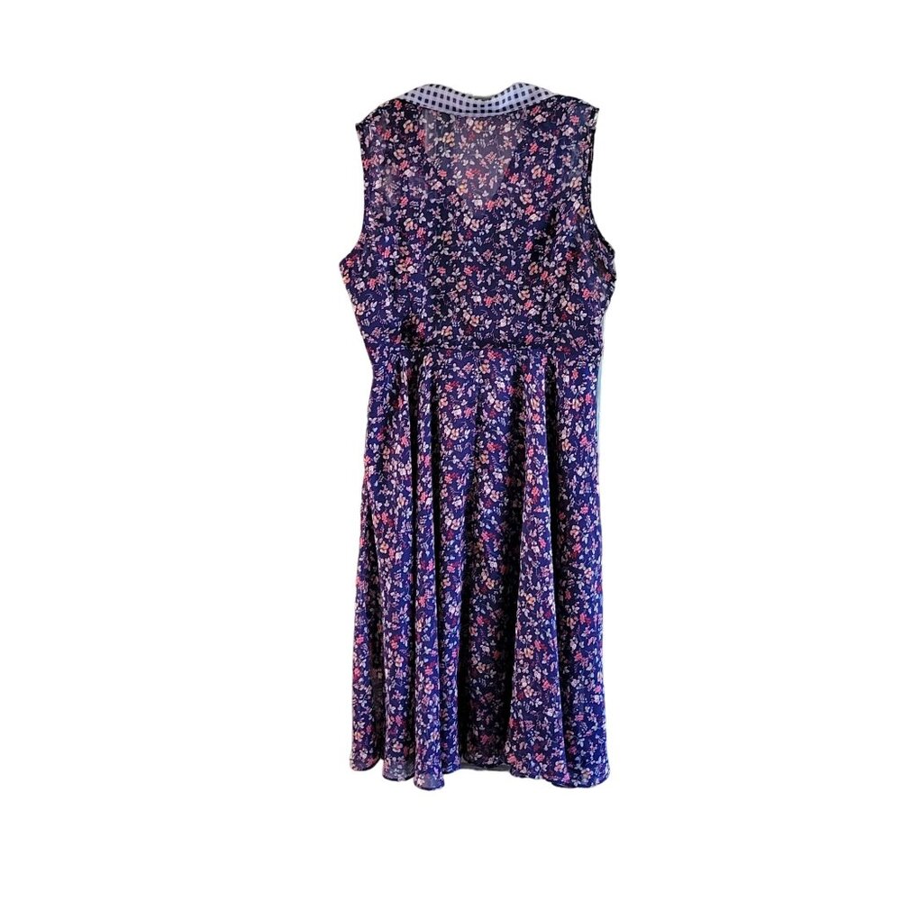 Liza Luxe Floral Chiffon Sundress Dress - Picture 3 of 4
